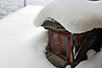 Snow on Mount Athos (Photo: monk Milutin)